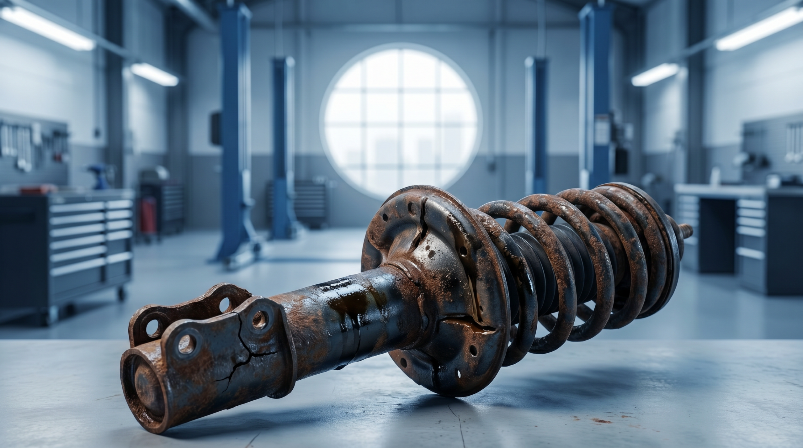 Defekte Stoßdämpfer erkennen – So schützen Sie sich vor gefährlichen Fahrwerksschäden