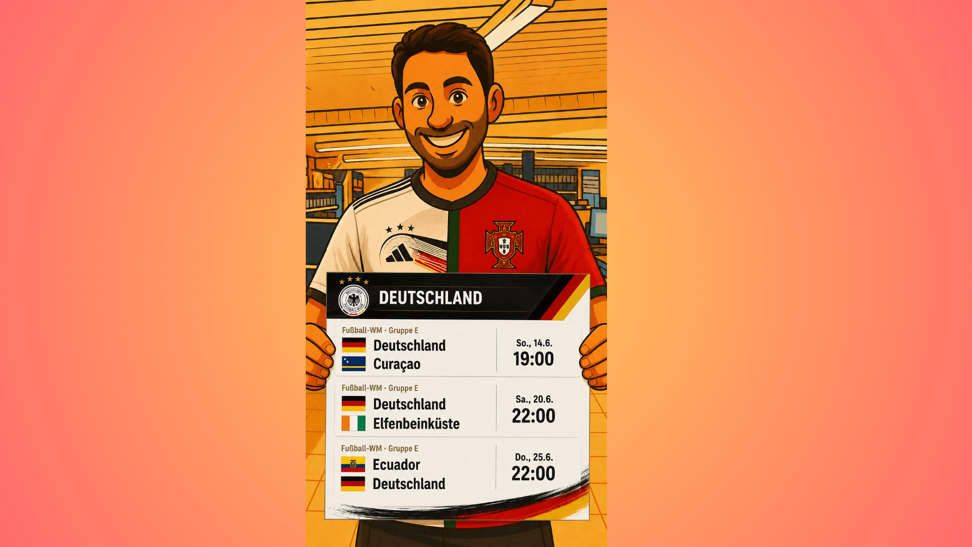 WM-Tippspiel 2026: Deutschlands Gruppenphase – Jetzt mitmachen und gewinnen!